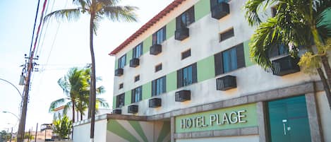 Fassade der Unterkunft