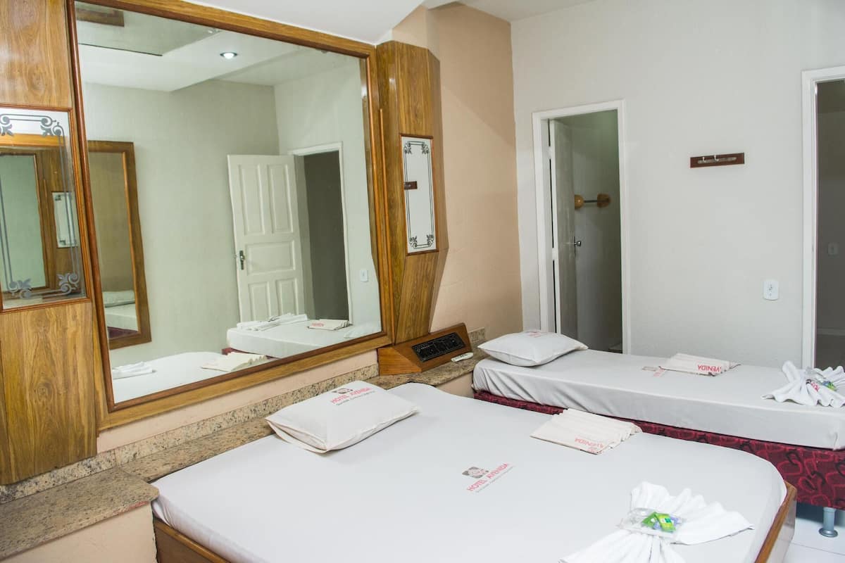 Minibar, desk, iron/ironing board, free WiFi