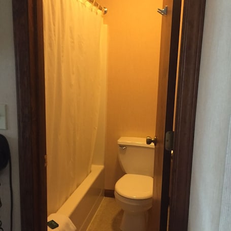Bathroom shower. Alleghany Inn