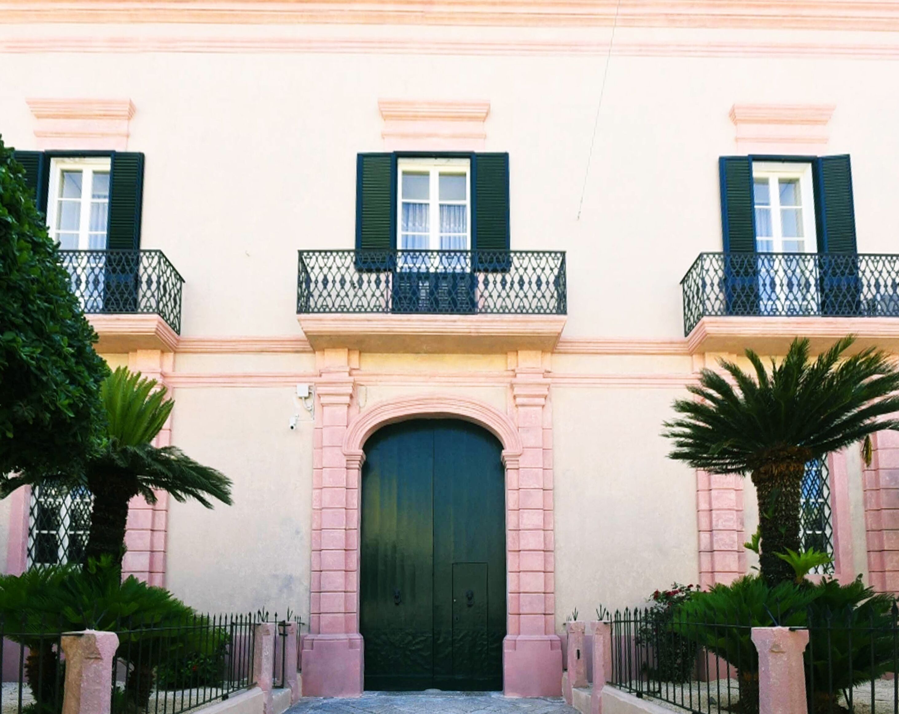 Fassade der Unterkunft