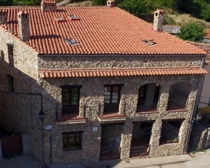 Façade de l’hébergement