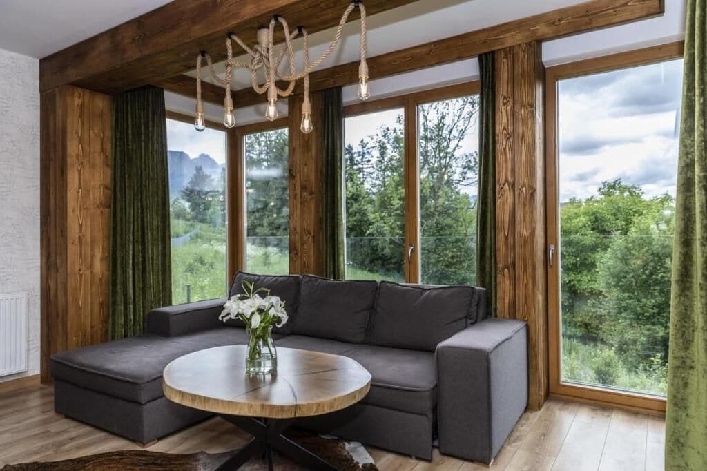Comfort Apartment, Balcony, Mountain View | Living area | Flat-screen TV