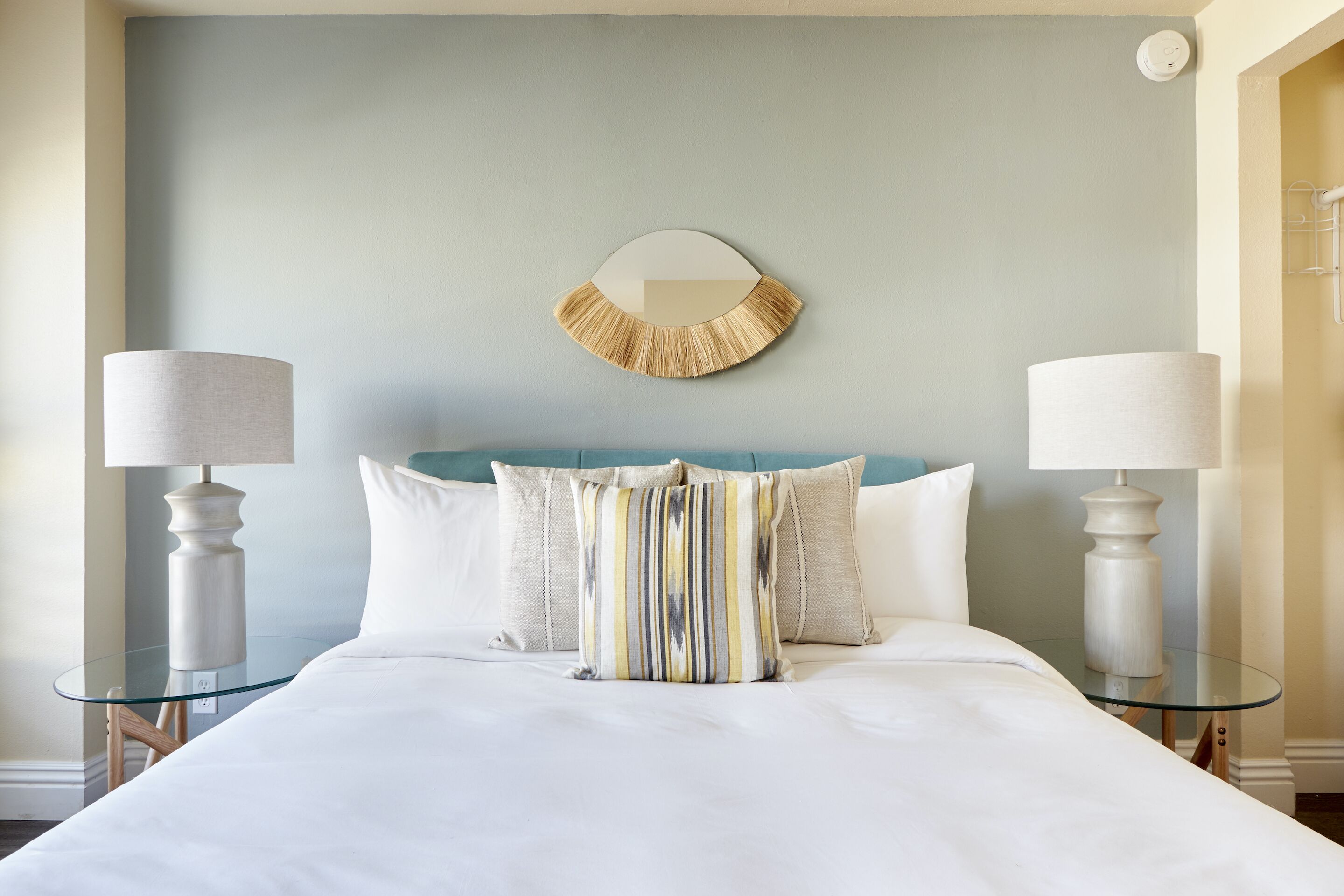 Premium Suite, 1 Queen Bed (Self Check-in with Virtual Front Desk) | Laptop workspace, iron/ironing board, individually decorated
