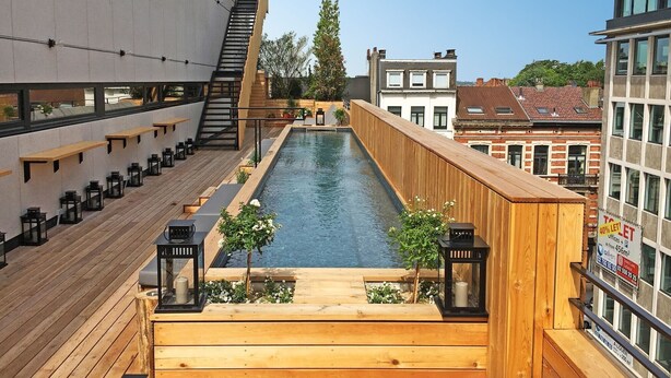 Outdoor pool - Jam Hotel Brussels (Brussels)