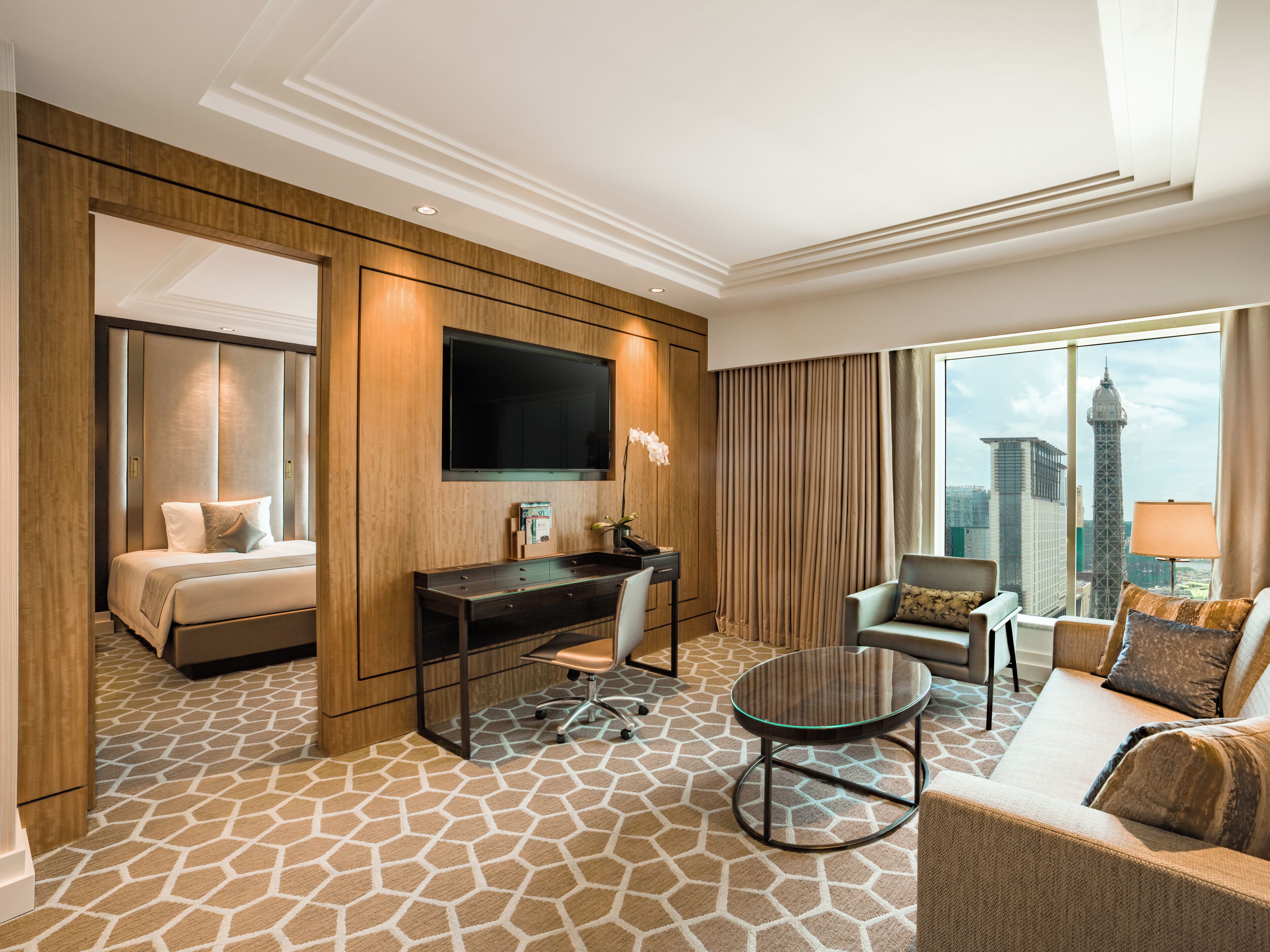 55-inch TV with cable channels