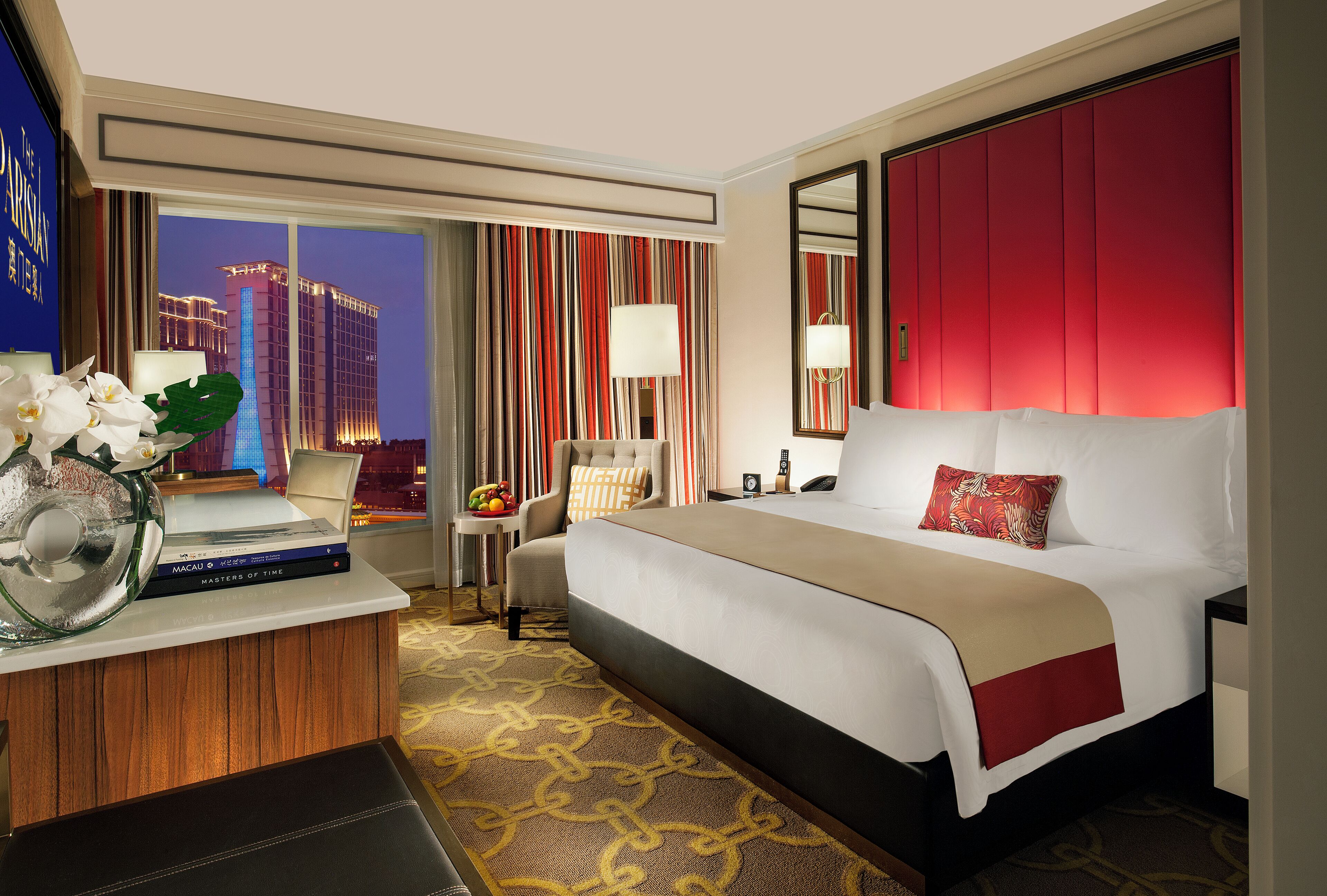 Deluxe-værelse | Premium-sengetøj, pengeskab på værelset, skrivebord