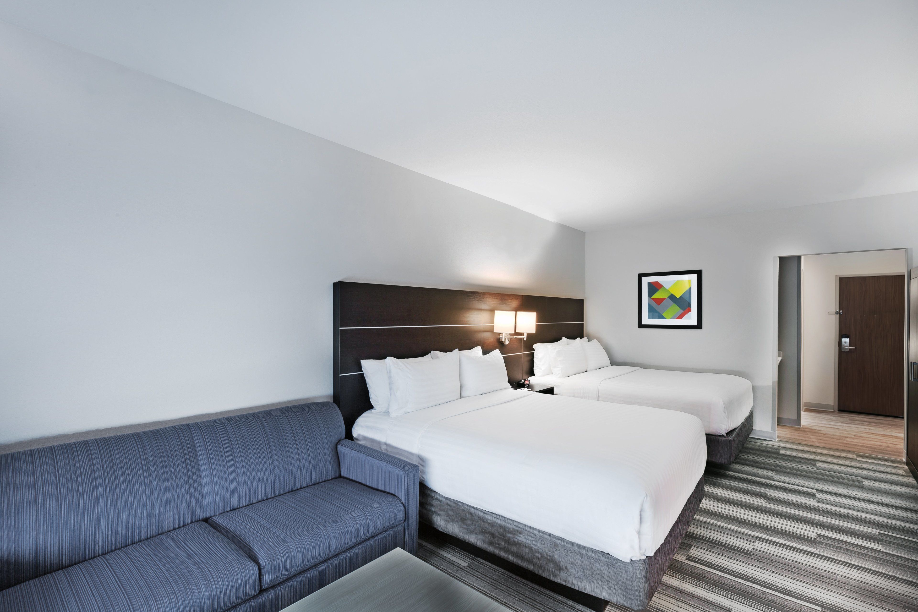 suite, 2 queen beds | minibar, in-room safe, desk, blackout curtains