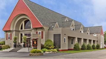 Voorkant van accommodatie