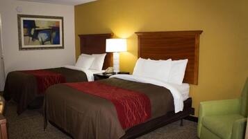 In-room safe, desk, iron/ironing board, WiFi (free)