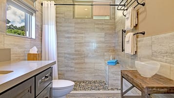 Ocean View Cottage, King, Non smoking | Katil Select Comfort, langsir/tirai gelap terus, kalis bunyi