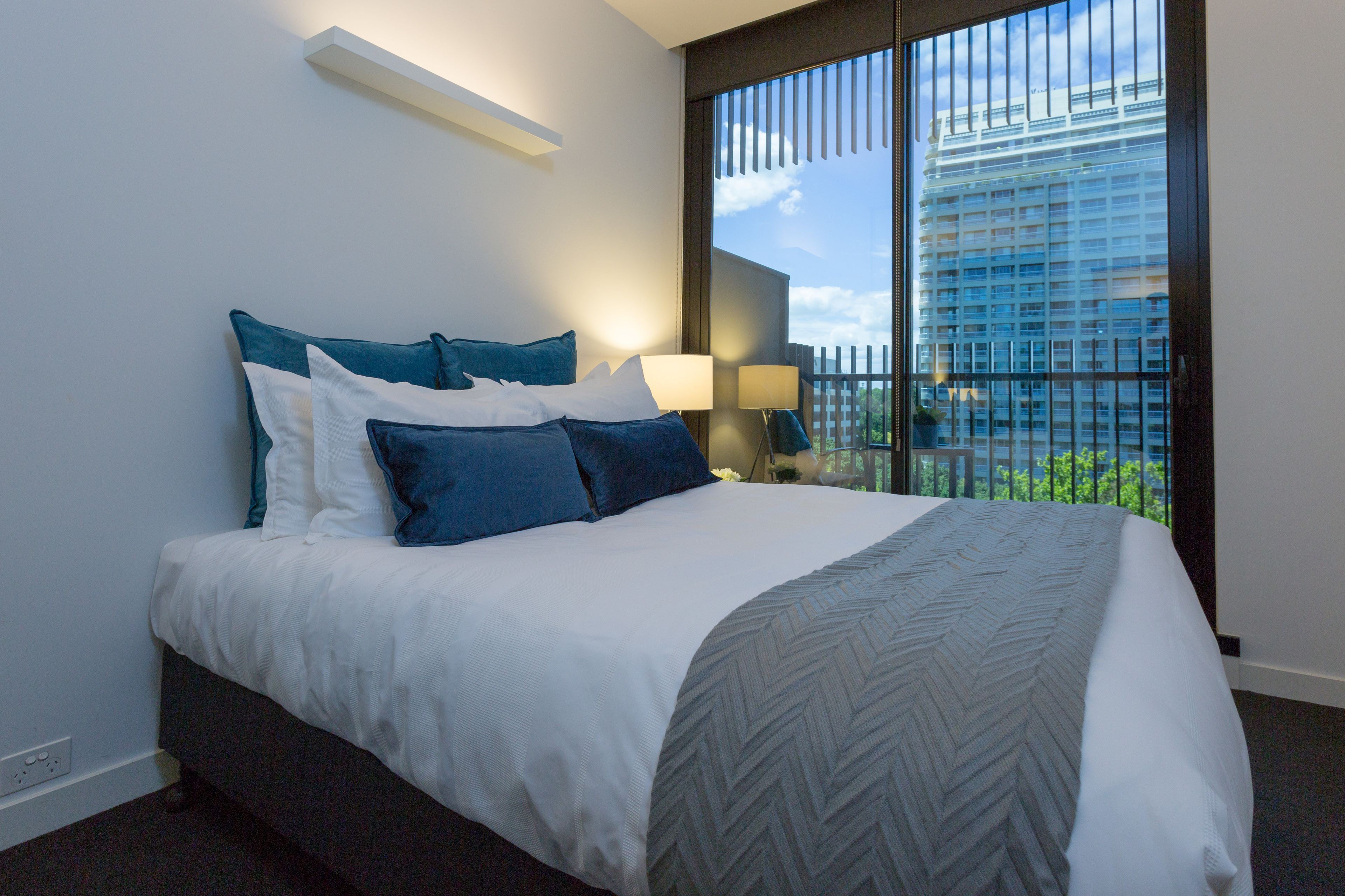 Luxury Apartment, 2 Bedrooms, 2 Bathrooms, City View | Premium bedding, soundproofing, iron/ironing board