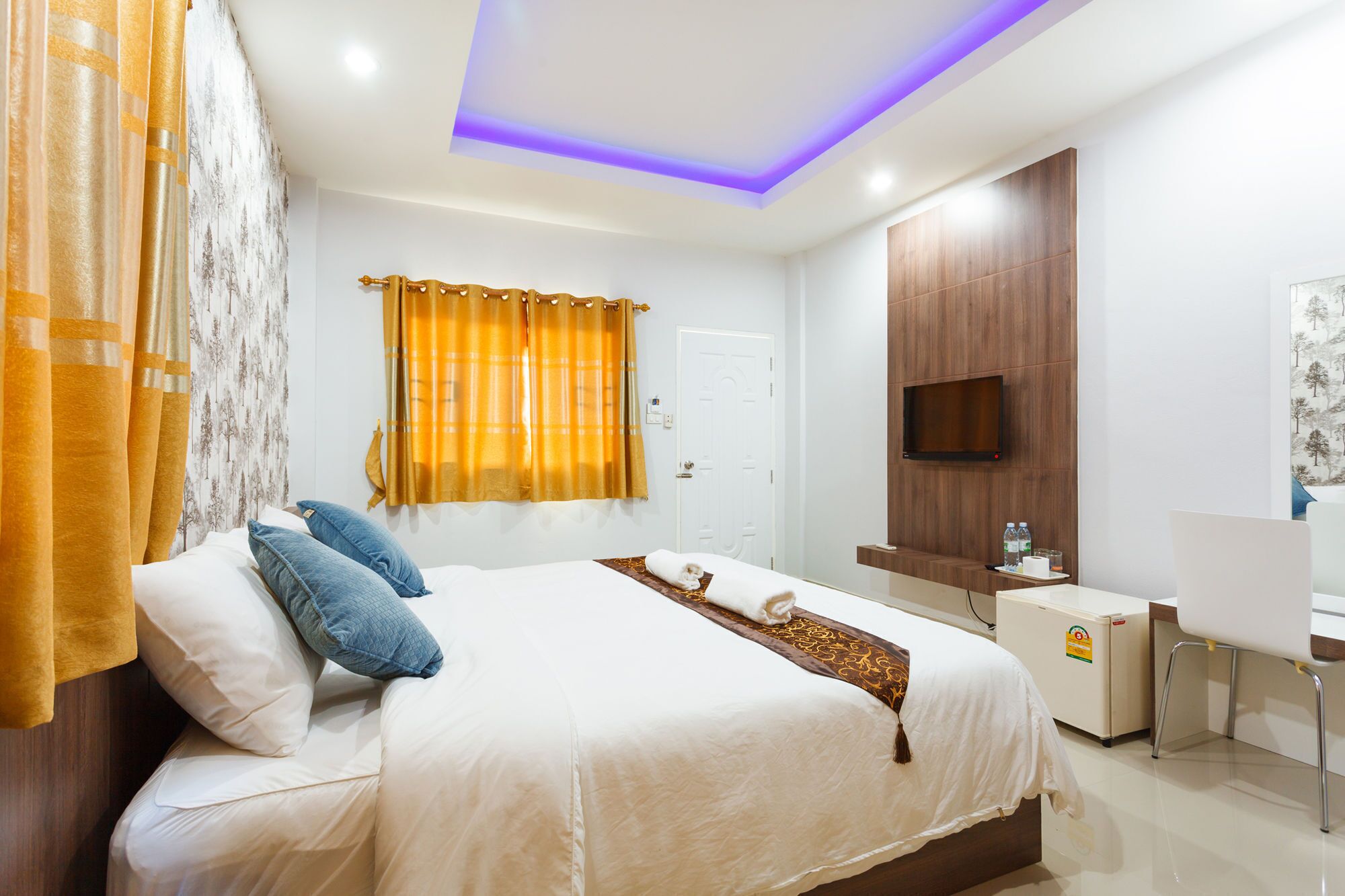 Een bureau, extra bedden (toeslag), gratis wifi