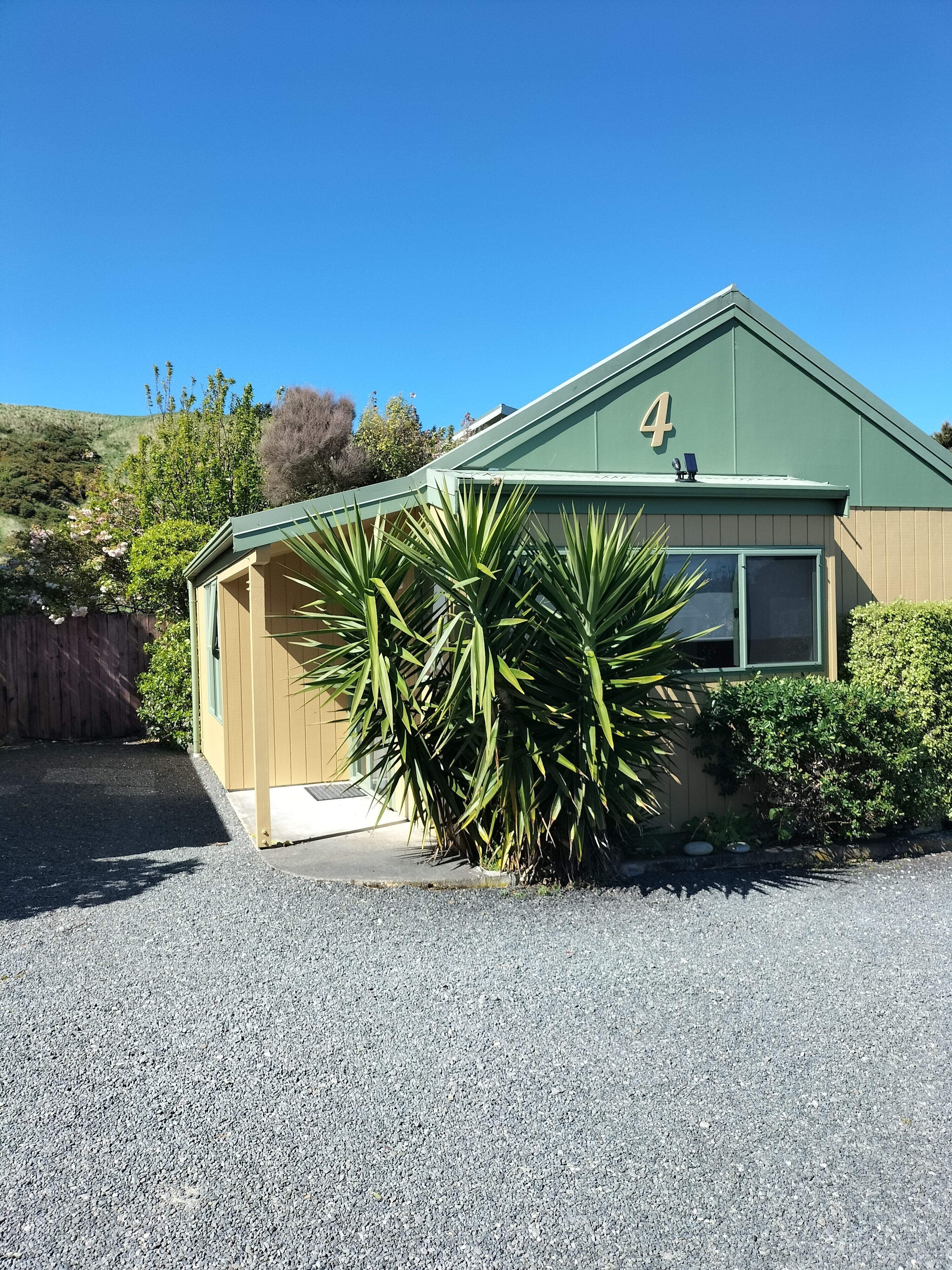 Facciata della struttura