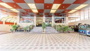 Majoituspaikan sisäänkäynti