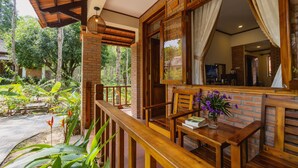 Phòng đôi, quang cảnh vườn