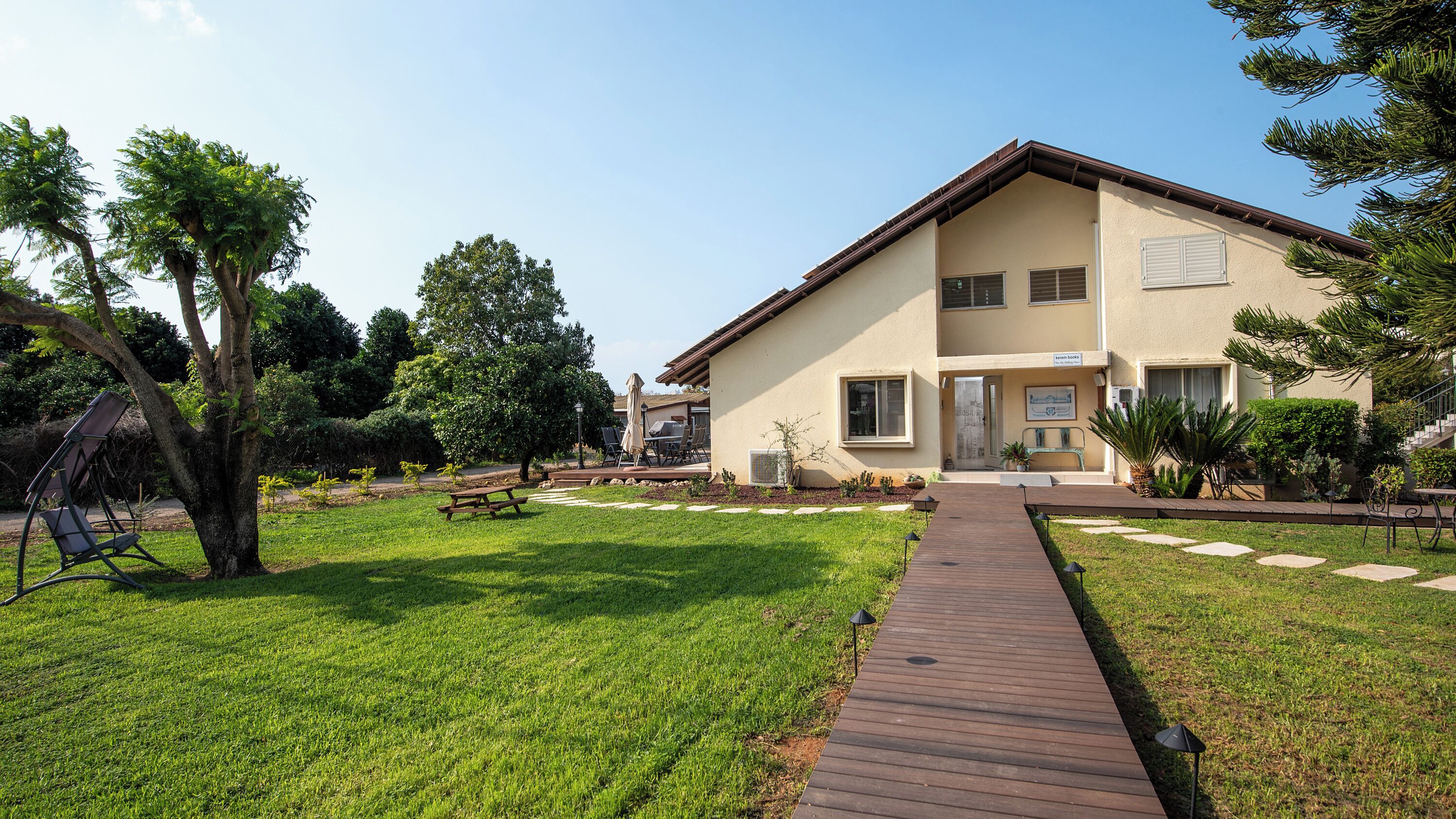 Fassade der Unterkunft