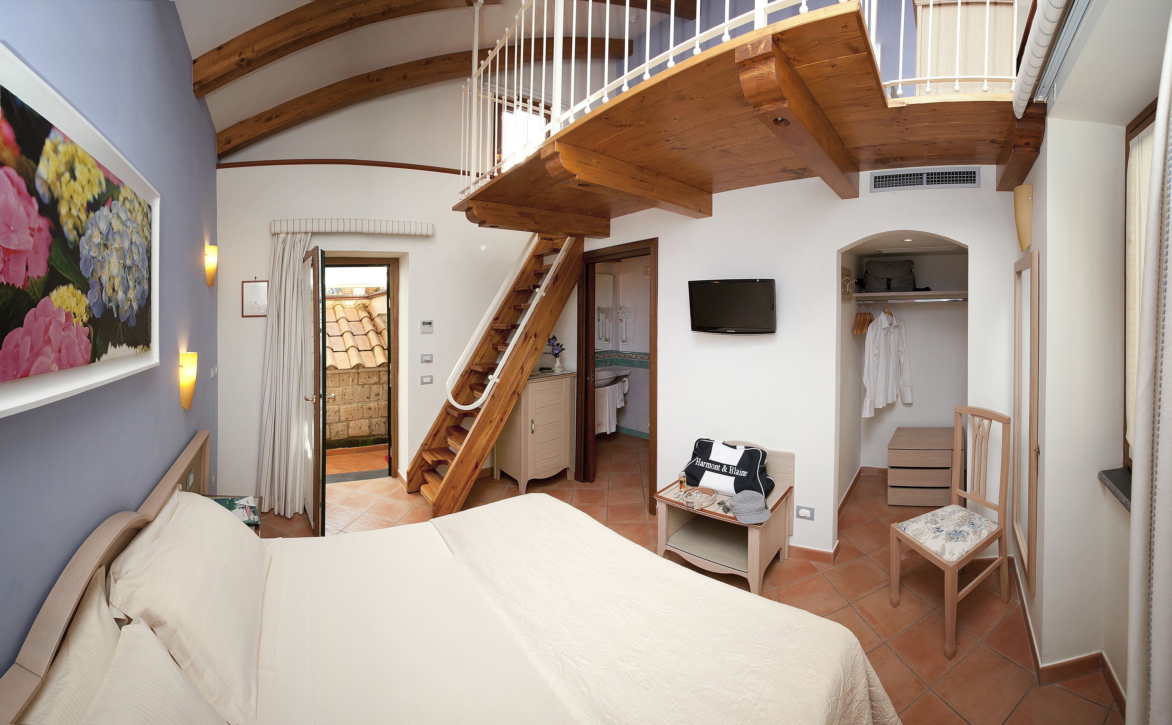 Down duvets, memory-foam beds, minibar, in-room safe