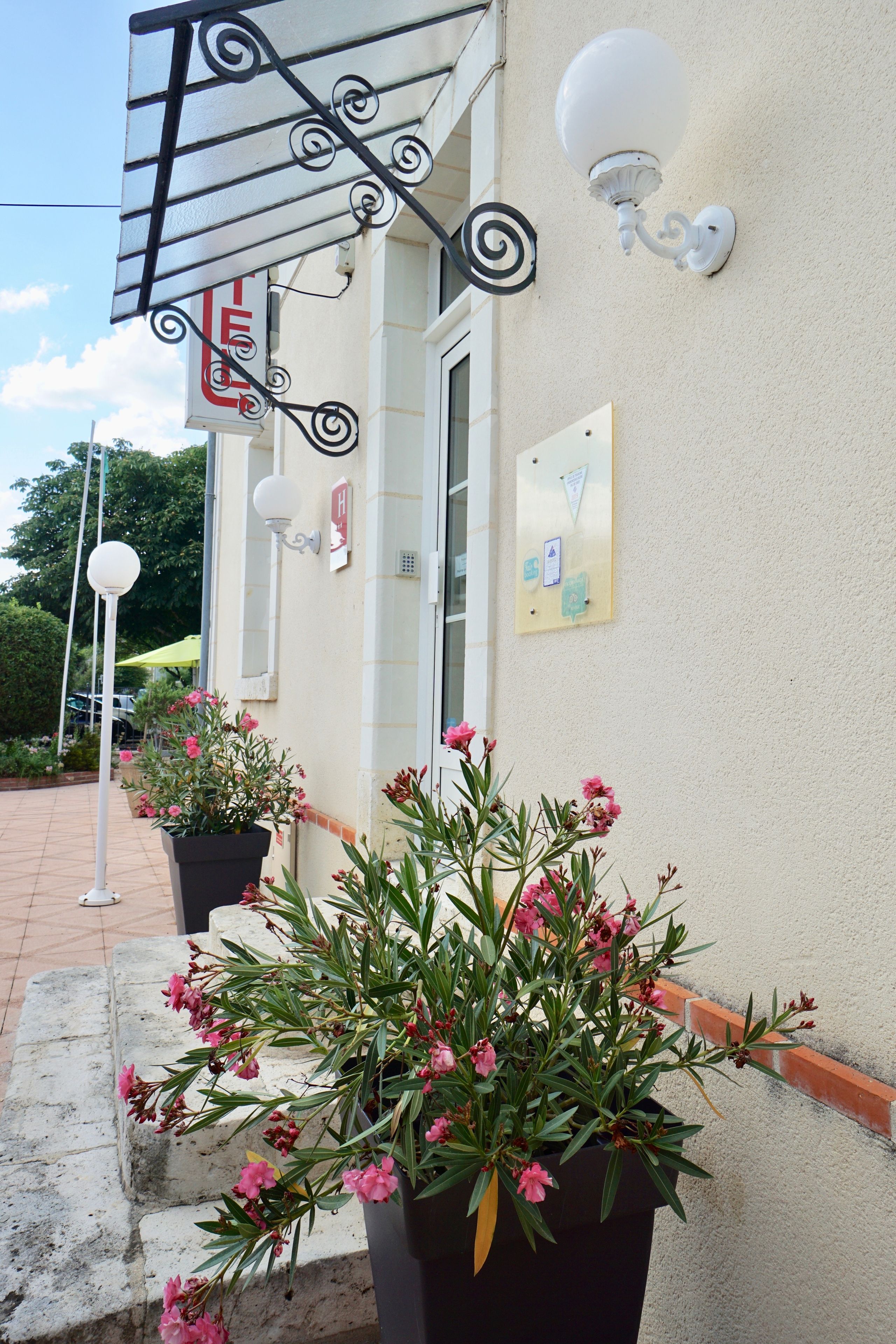 Façade de l’hébergement