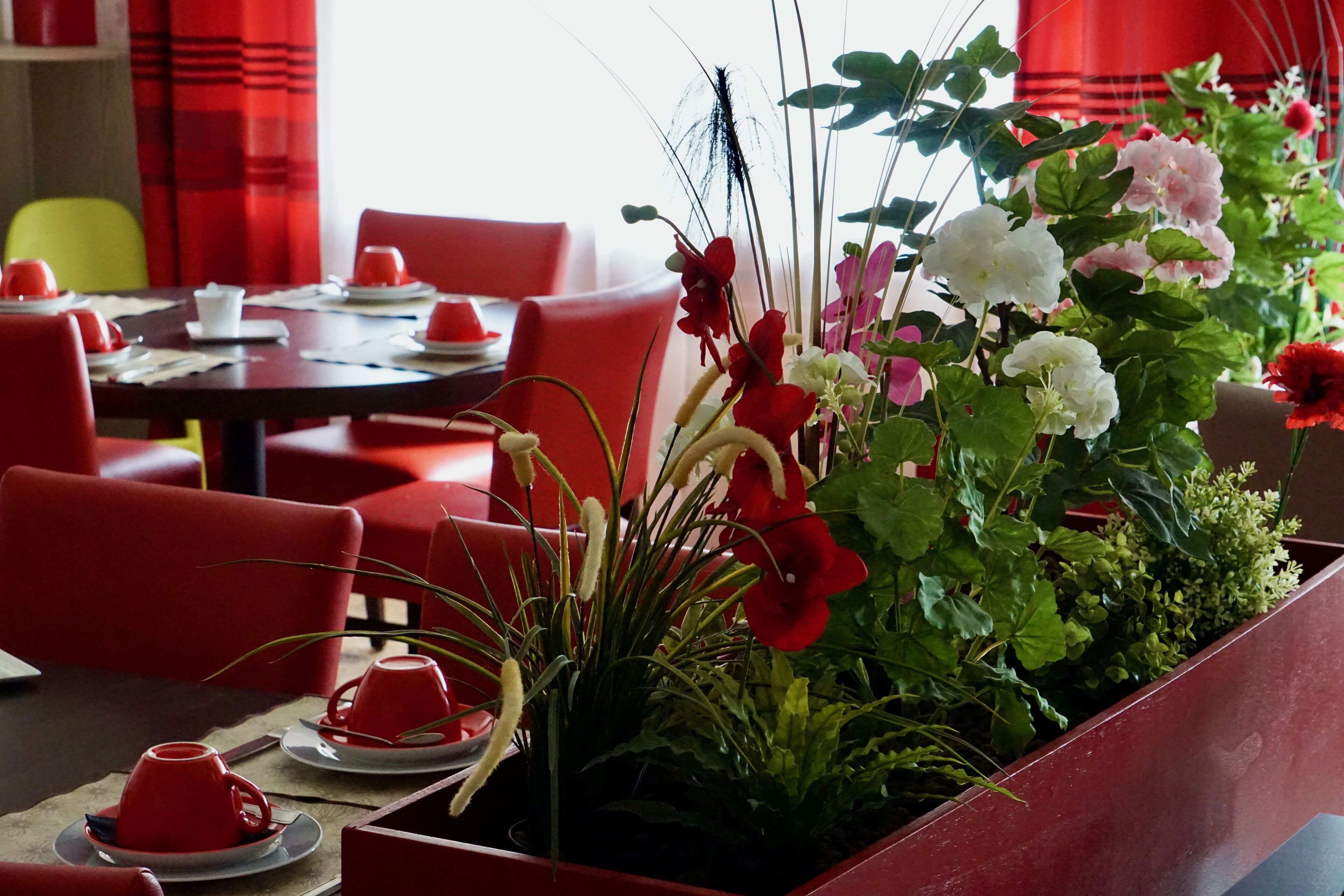 daily buffet breakfast (eur 14 per person)