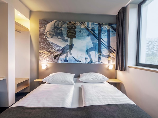 Bureau, chambres insonorisées, Wi-Fi gratuit, draps fournis