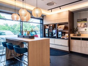 Daily buffet breakfast (EUR 13.90 per person)