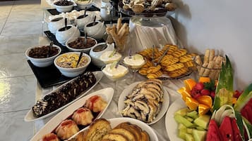 Daily buffet breakfast (EUR 10 per person)