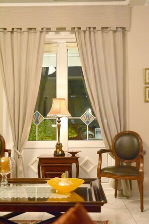 Sitteområde i lobbyen