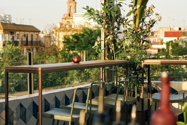 Rooftop terrace