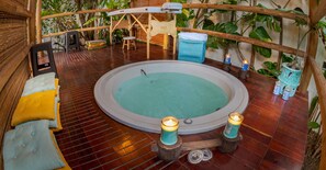 Bathtub spa indoor