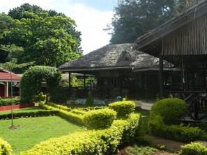 Udsigt fra overnatningsstedet