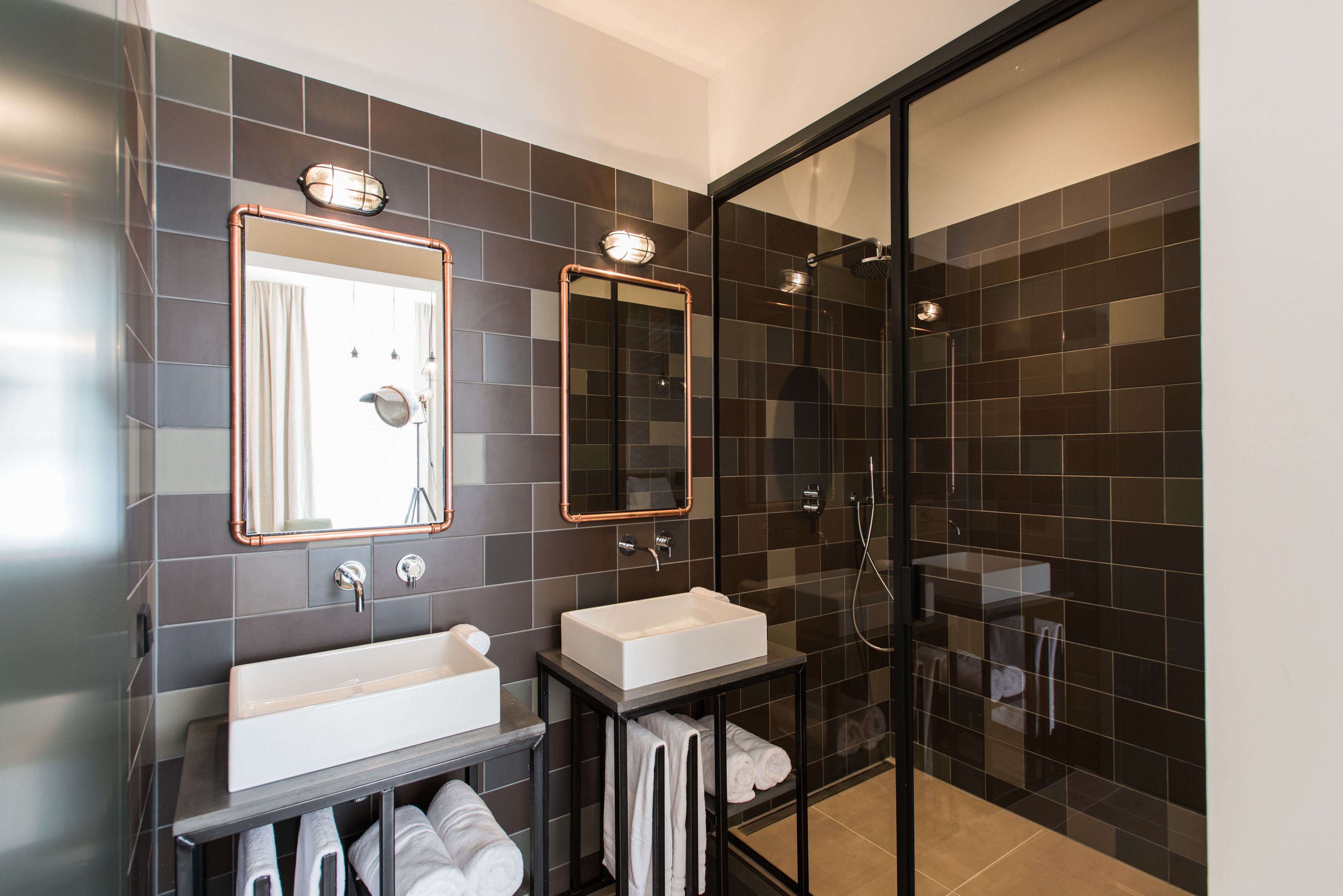 large superior  | bathroom | free toiletries, hair dryer, towels