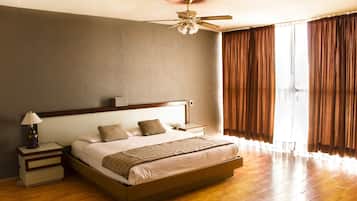 In-room safe, desk, blackout curtains, iron/ironing board