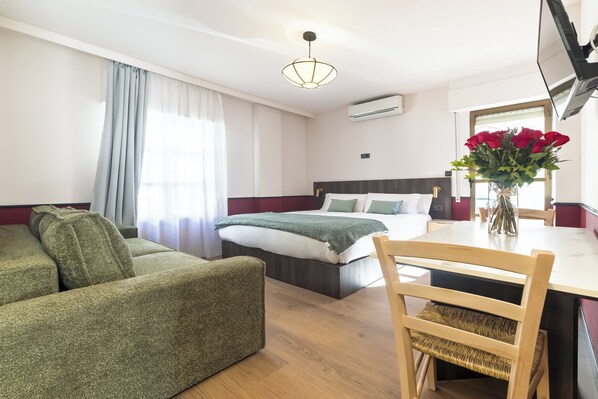 Departamento Deluxe | 1 habitación, cortinas blackout, wifi gratis y ropa de cama 