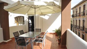 Apartment, 1 Bedroom, Terrace (Atico B) | Terrace/patio