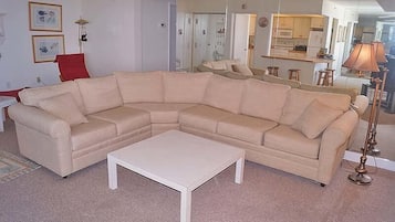 Condo, 2 Bedrooms | Living area | TV