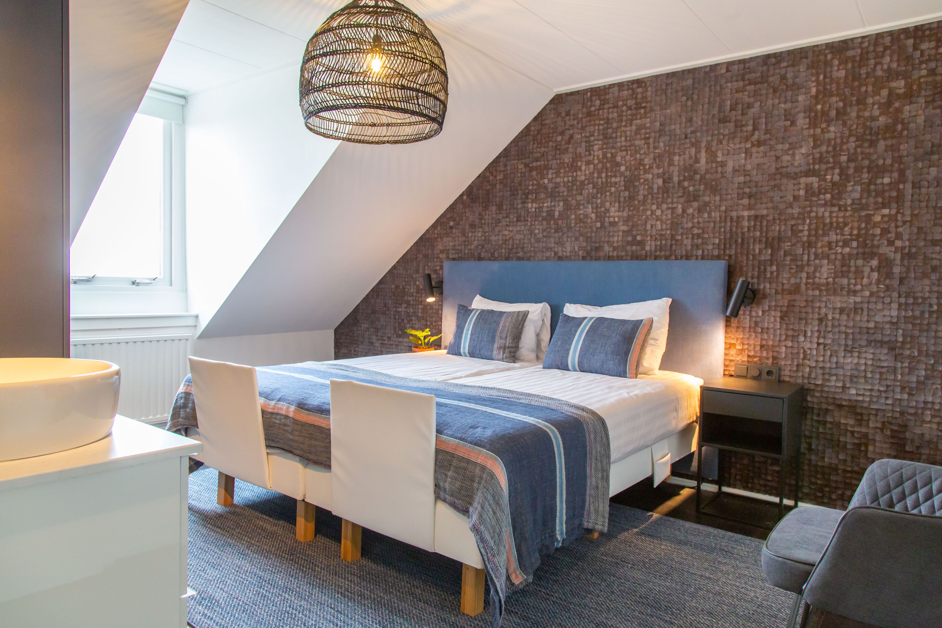 Deluxe appartement (Vierwegen) | Een kluis op de kamer, babybedden, gratis wifi, beddengoed