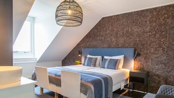 Deluxe appartement (Vierwegen) | Een kluis op de kamer, babybedden, gratis wifi, beddengoed