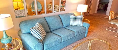 Condo, 2 Bedrooms | Living area | TV