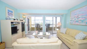 Condo, 2 Bedrooms | Living area | TV, DVD player