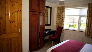 Premium bedding, desk, iron/ironing board, rollaway beds