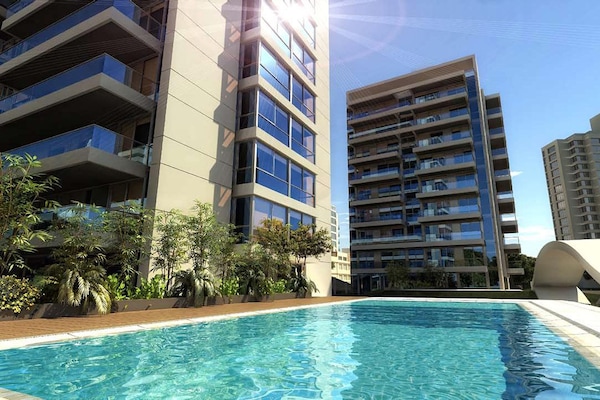 2 Außenpools, Liegestühle