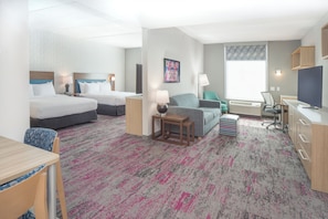 Hypo-allergenic bedding, in-room safe, desk, iron/ironing board - Home2 Suites by Hilton Saratoga/Malta (Ballston Spa)