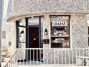 Entrée de l’hébergement