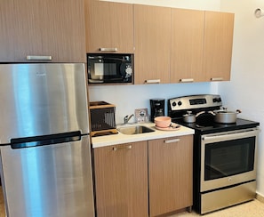 Comfort Apartment, 1 Bedroom, Kitchen | Private kitchen
