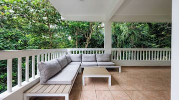 Appartement Familial, 2 chambres, non-fumeur, cuisine | Terrasse/Patio