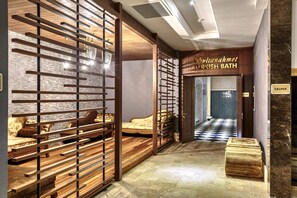 Espace de soins pour les couples, sauna, hammam