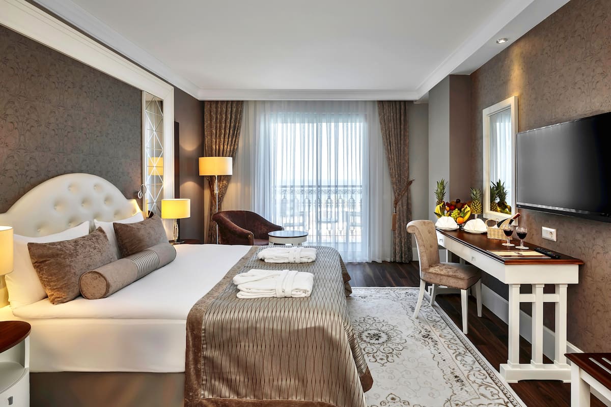 Minibar, coffres-forts dans les chambres, bureau, Wi-Fi gratuit
