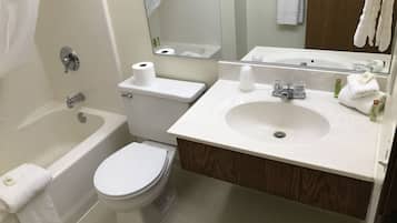 Deluxe Room, 1 Bedroom, Accessible, Refrigerator & Microwave | Bathroom