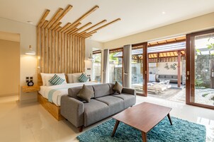 Royal Aine with Jacuzzi | Bathroom | Separate tub and shower, deep soaking tub, rainfall showerhead