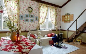 Grand-Doppelzimmer | Wohnzimmer | Flachbildfernseher